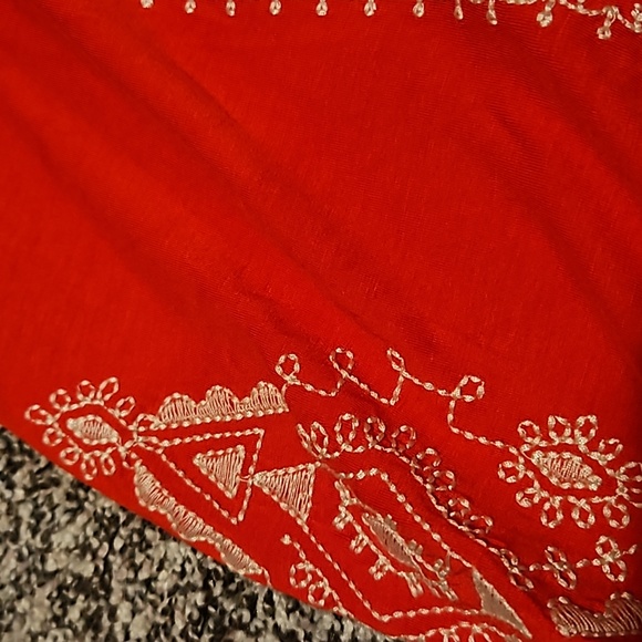 Red and white ,miss me, tank top. Women's size Small. Fun summer top. - Picture 7 of 9